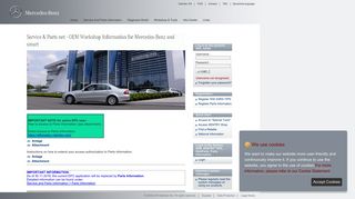 EPC - Service & Parts net - Mercedes-Benz