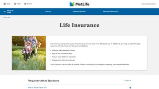 Life Insurance | MetLife
