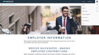 Employer information | Mercer Financial Services Australia