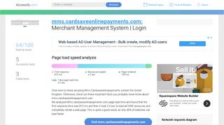 Access mms.cardsaveonlinepayments.com. Merchant Management ...