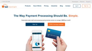 Fattmerchant: Flat Rate Credit Card Processing & Merchant Services