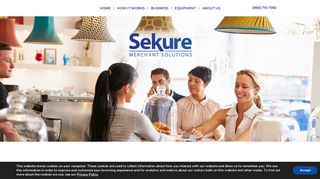 Sekure Merchant Solutions: Home Page for Merchant Processing