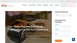 Better Payment Processing: Fattmerchant vs Merchant Warehouse ...