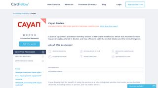 Cayan Review 2018 - CardFellow