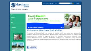 Merchants Bank > Home