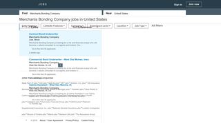 4 Merchants Bonding Company Jobs | LinkedIn