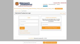 Login - Merchants Foodservice Jobs - ApplicantPro