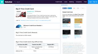 Big O Tires Credit Card Reviews - WalletHub