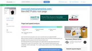Access mercnet.mercurymarine.com. MercNETPublic root page