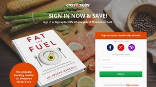 CRON-O-Meter: Create your free account