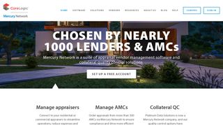 Mercury Network - Appraisal Vendor Management Software