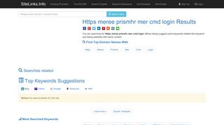 Https meree prismhr mer cmd login Results For Websites Listing