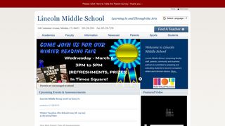 Lincoln Middle School | Meriden, Connecticut