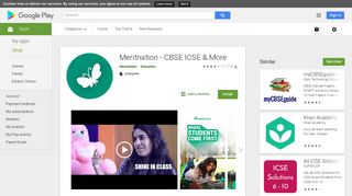 Meritnation - CBSE ICSE & More - Apps on Google Play