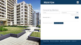 Coronet by Meriton | Login