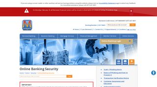 Online Banking Security - Meriwest Credit Union