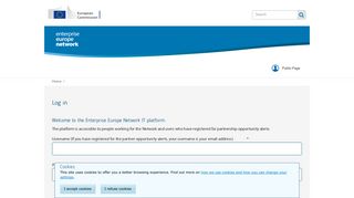 Login - Enterprise Europe Network
