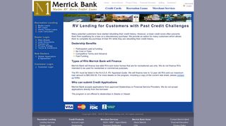 RV Loans - Merrick Bank