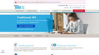 Open a Traditional IRA With Merrill Edge
