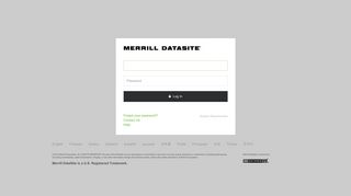 DataSite - powered by Merrill Corporation