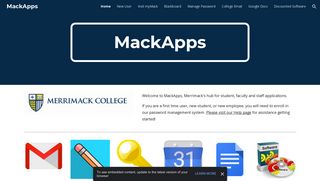 MackApps - Merrimack College