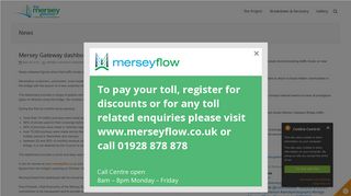 Mersey Gateway dashboard shows numbers behind the new bridge ...