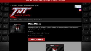 TNT Audio :: Mesa Money