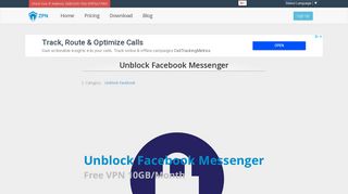 Unblock Facebook Messenger | Free VPN - ZPN