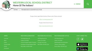 Progress Book Login/Meta Solutions - Western Local School District