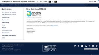 Meta Solutions/MDECA - Montgomery County Educational Service ...