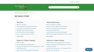 Metabolic Prime – Natural Health Sherpa - Help Center