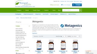 Metagenics - Shop Top Vitamin Brands - Natural Healthy Concepts