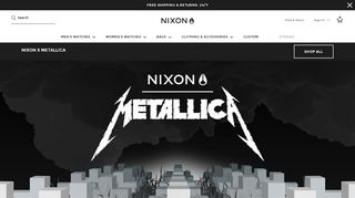 Nixon x Metallica | Metallica Collection | Nixon Watches and Premium ...