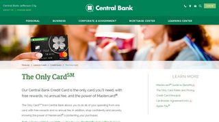 The Only Card | Central Bank