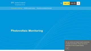 Photovoltaic monitoring - meteocontrol GmbH