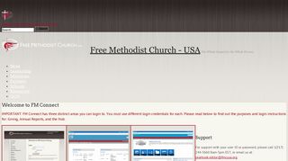 Login - Free Methodist Church - USA