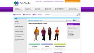 Job Search - Park Nicollet