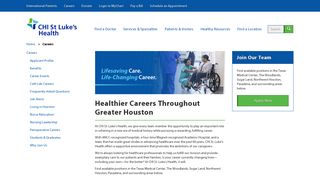 Healthcare Career Opportunities In Greater Houston Area | Apply Today