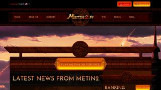 HomePage | Metin2 SG Online Server