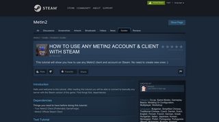 Steam Community :: Guide :: HOW TO USE ANY METIN2 ACCOUNT ...