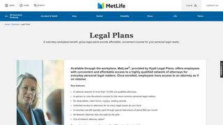 Legal Plans at Work | MetLife