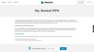 My Dental PPO - MetLife
