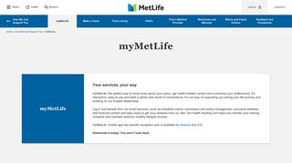 myMetLife | MetLife - MetLife UAE