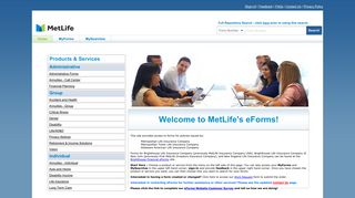 MetLife eForms Mobile