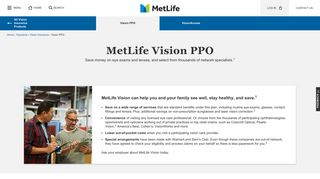 Vision PPO | MetLife