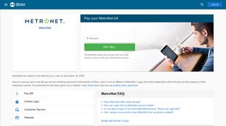MetroNet: Login, Bill Pay, Customer Service and Care Sign-In - Doxo
