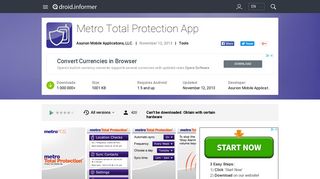 Metro Total Protection App Free Download - asurion.android ...