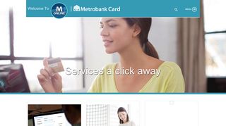 Online Services - Metrobank Card