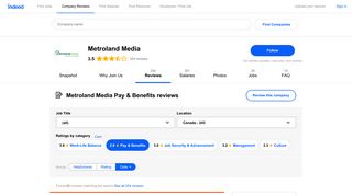 Working at Metroland Media: 77 Reviews about Pay & Benefits - Indeed