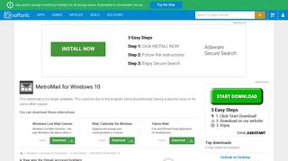 MetroMail for Windows 10 (Windows) - Download